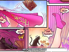 Porn cartoons about misterious escapades with horny demons