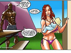 Kaos interracial comics presents the ultimate black&white sex bustle