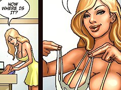 You fellas ready to play a little poker with me and my boobs on these erotic cartoons