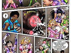 Black cock monster interracial comic