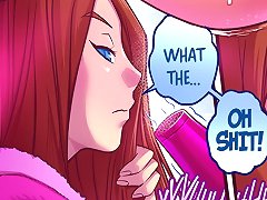 Anime porn comics gallery with squirting young girl and her angry aunt