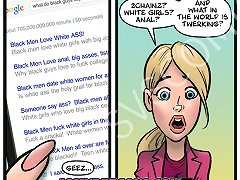 Naughty sluts starving for some hardcore interracial sex fun in top rated John Person porn comics